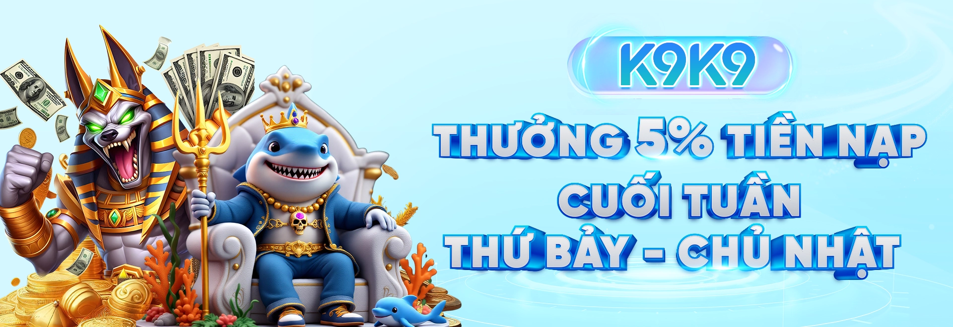Banner k9k9s.com thưởng nạp cuối tuần